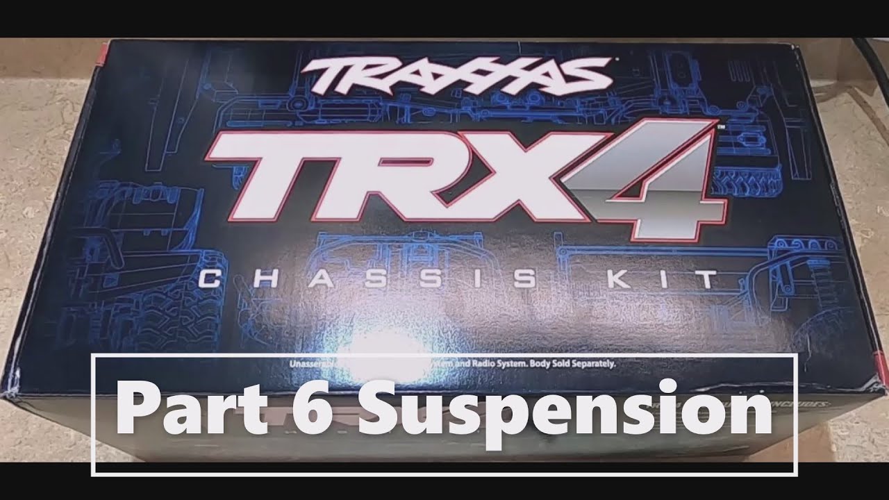 Traxxas TRX 4 Chassis Build Part 6 Suspension