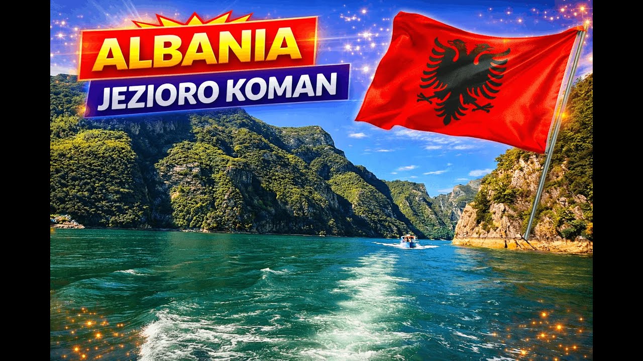 Albania, Jezioro Koman, Komani Lake, góry przeklęte