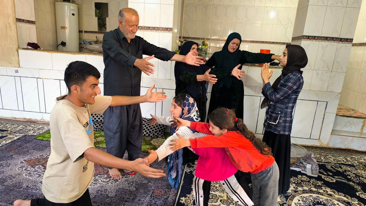 🥰 Sobhan's incredible reaction to the sudden arrival of Nahid and her sisters