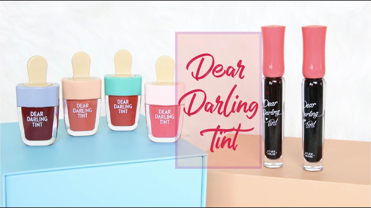 [SWATCH + REVIEW] ETUDE HOUSE DEAR DARLING WATER GEL TINT 🍦