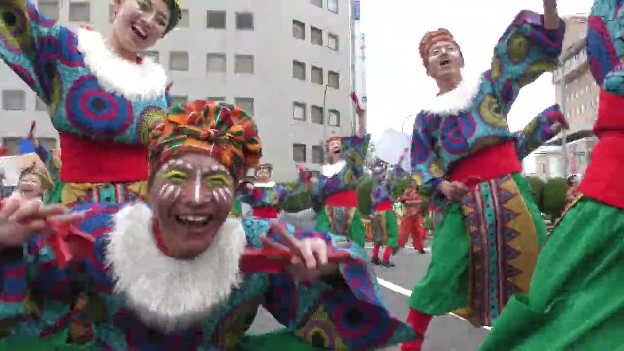 だったらあげちゃえよ 第28回安濃津よさこい２日目津駅前会場