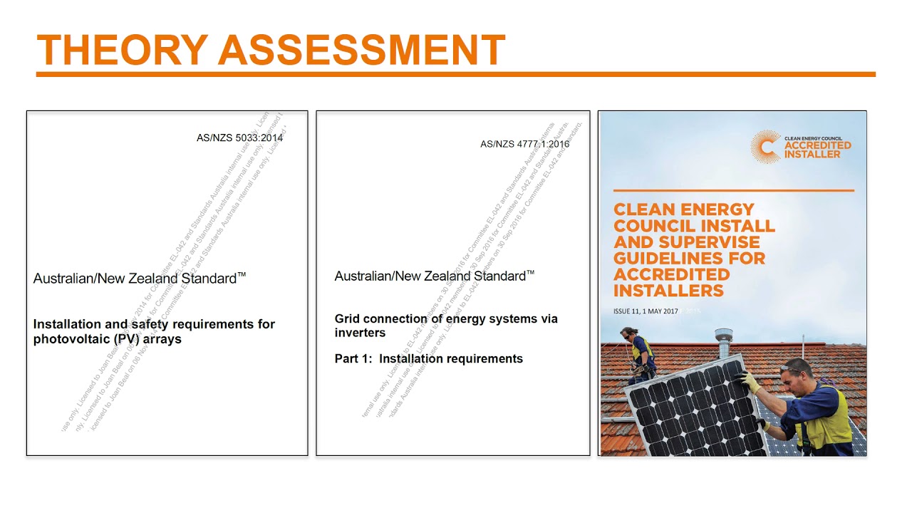Incoming solar installer series – webinar 4: Provisional accreditation assessment process