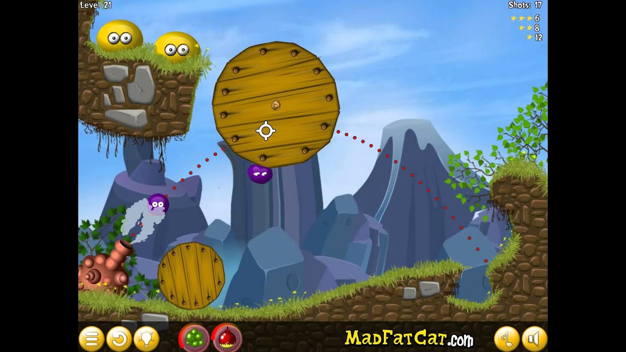 Blob Thrower walkthrough #1 levels 1-25