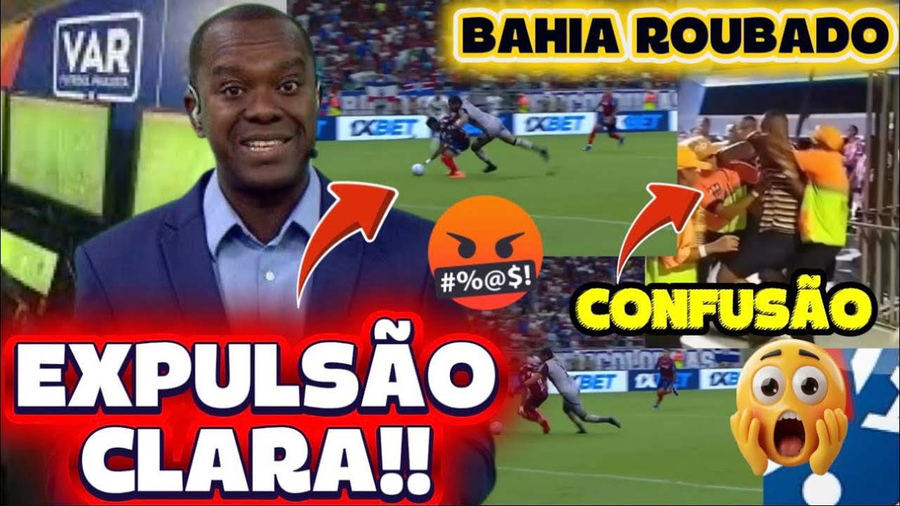 🤬URGENTE: “PÊNALTI E EXPULSÃO”: ÁUDIO DO VAR LIBERADO DO BAVI;🔥CONFUSÃO NA FONTE NOVA; TONNBAHIA 