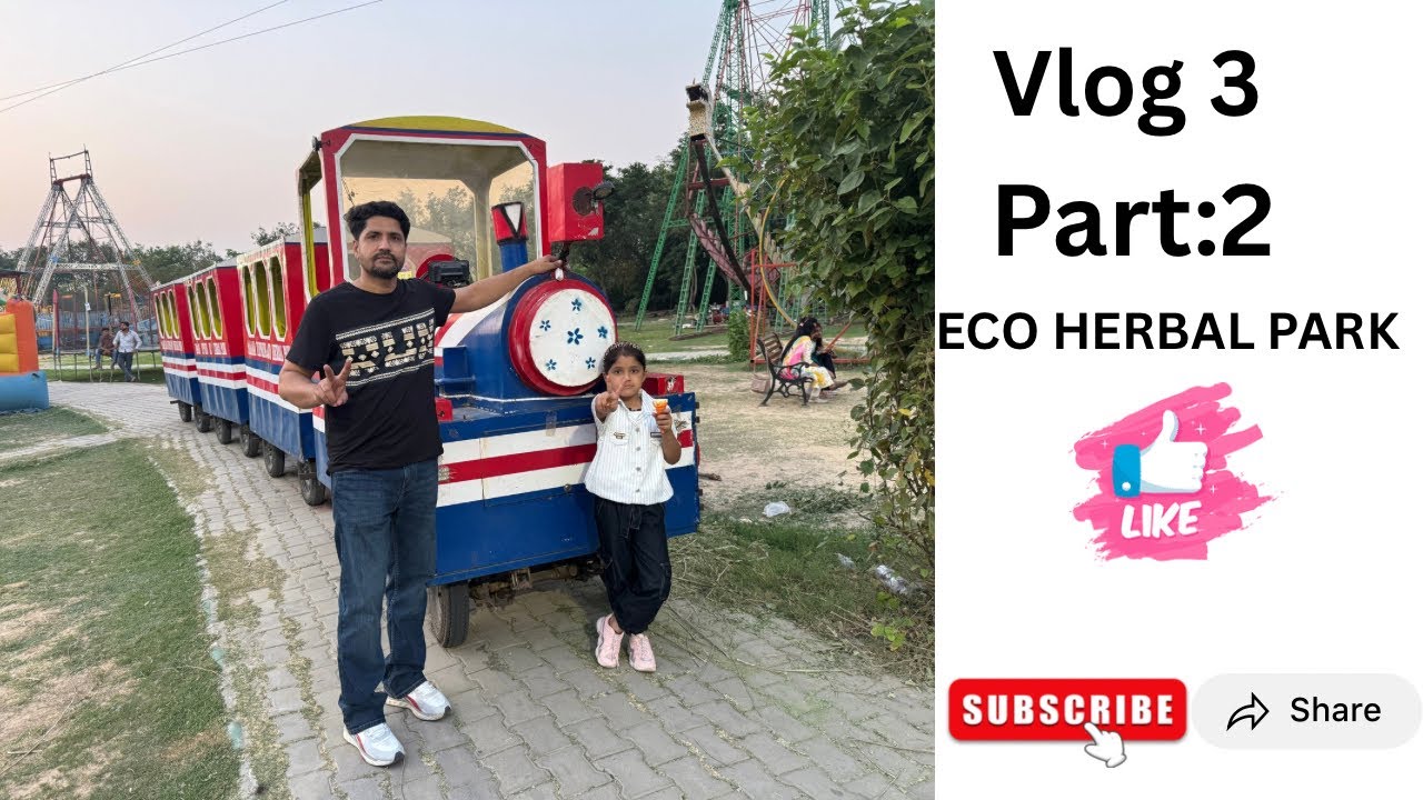 इको हर्बल पार्क ।। my third vlog eco herbal park Moradabad mda