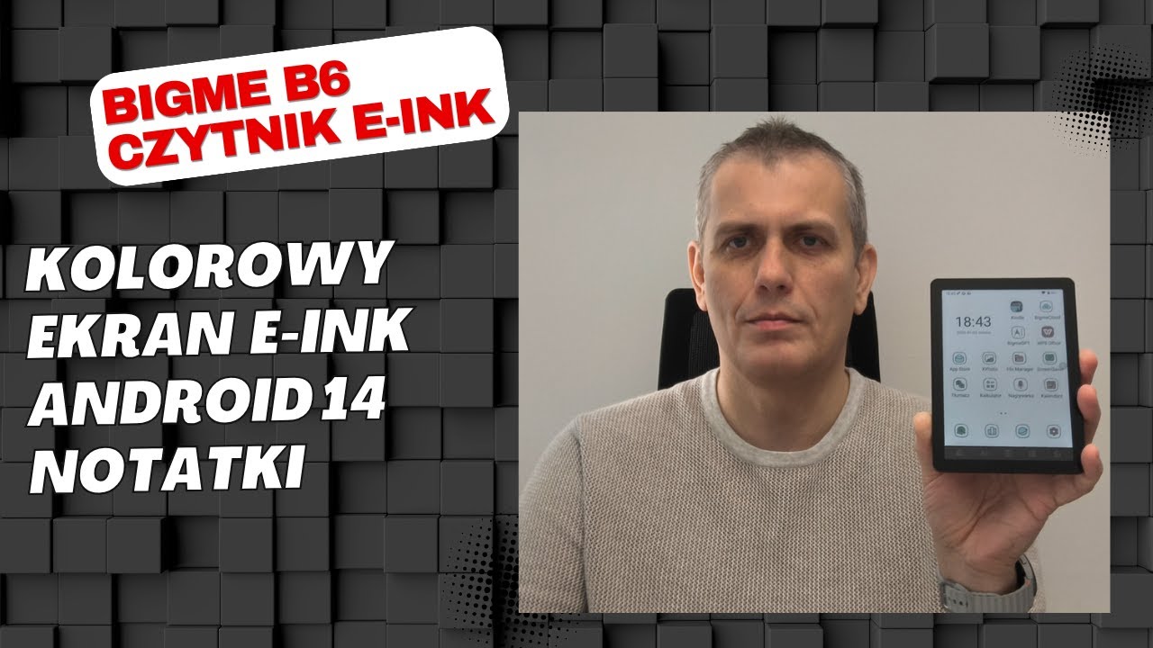 Bigme B6 – Kolorowy Czytnik E-Ink z Androidem | Test, Funkcje i Wrażenia