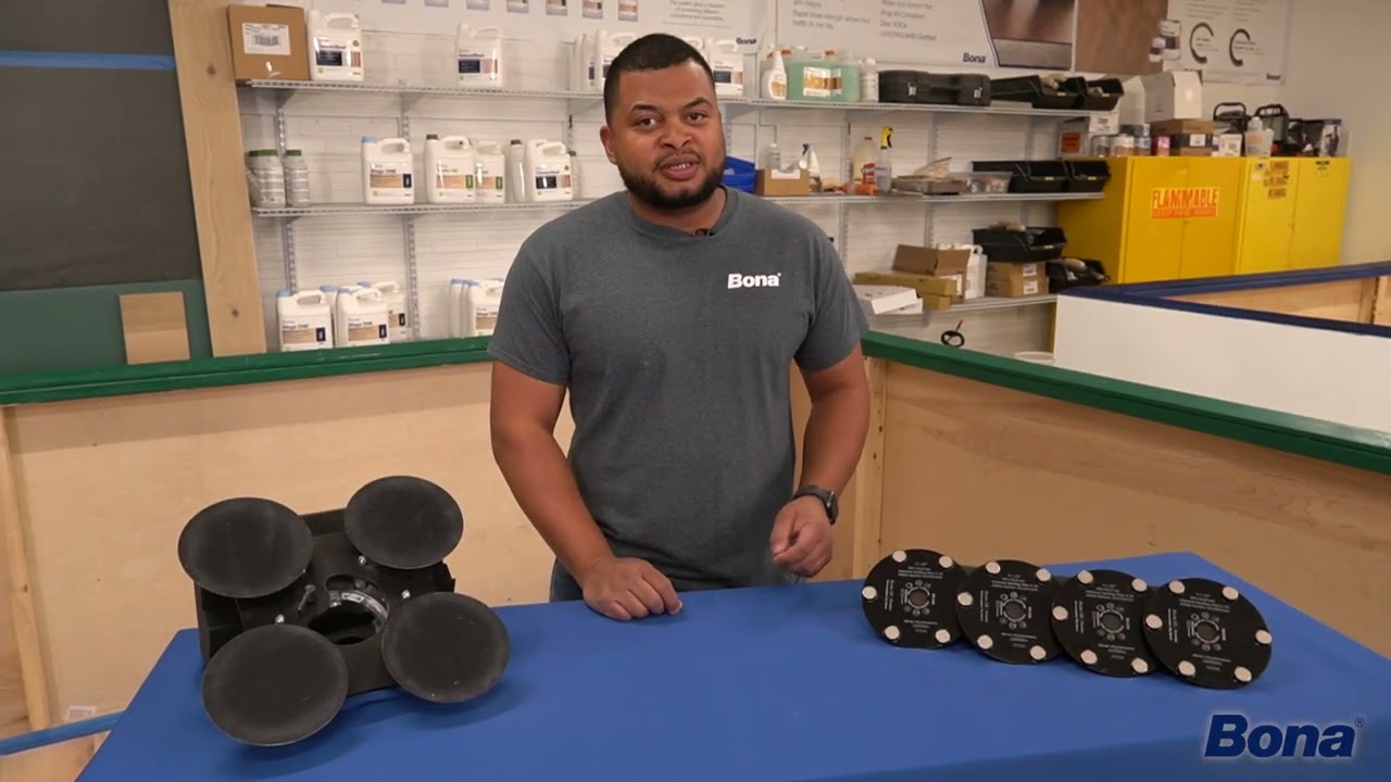 Training Camp - Tech Tips - Bona Power Drive®: Diamond Sanding Plates