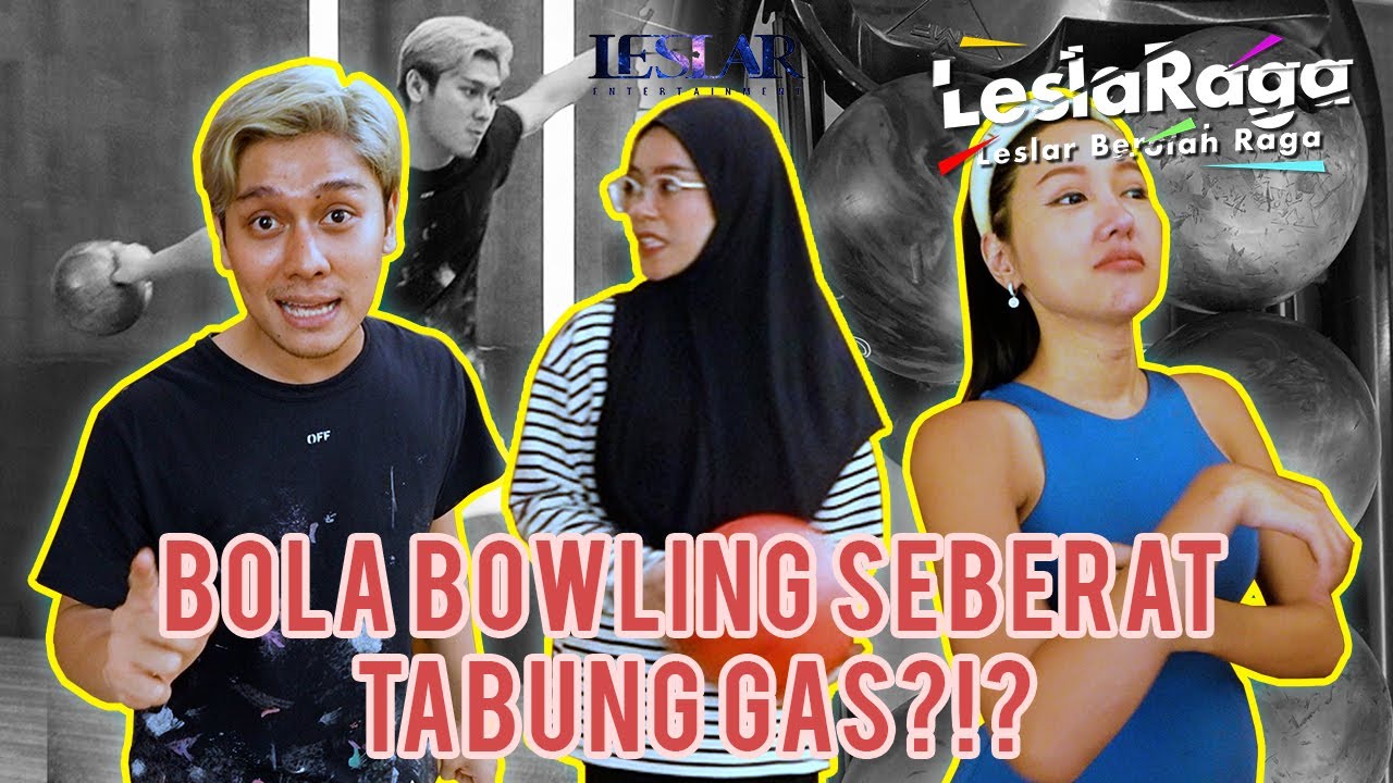 LESLARAGA : LESTI KEJORA & RIZKY BILLAR KAGET DENGAN SUARA ASLI LUCINTA LUNA SAAT BERMAIN BOWLING?!?