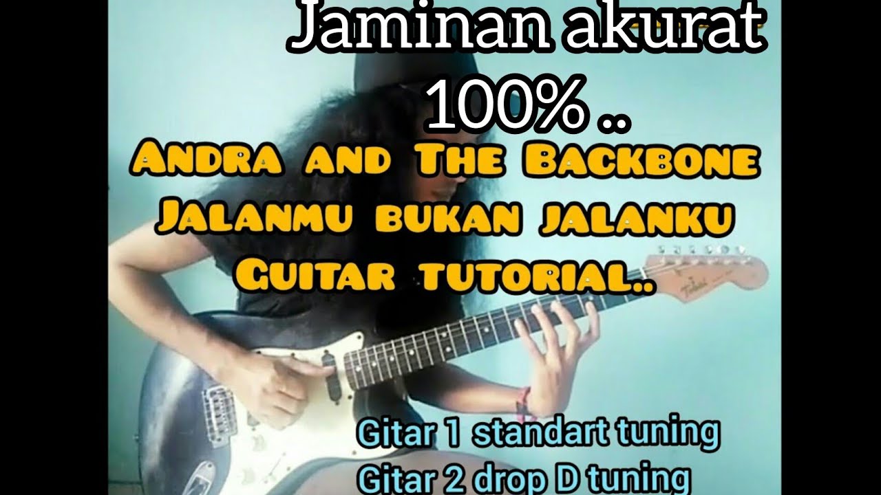 Andra and The BackBone - Jalanmu Bukan Jalanku Guitar Tutorial #dewa19 #tutorialgitar #gitaris
