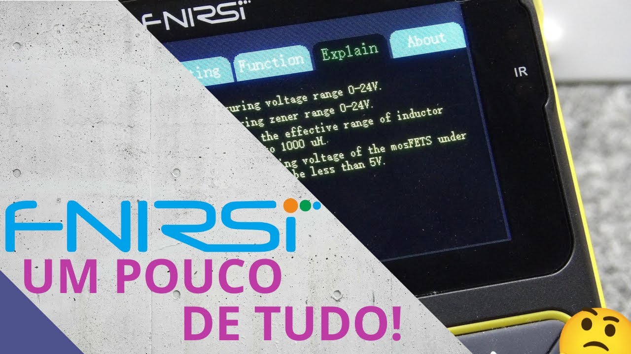 É um Osciloscópio, um Testador de Componentes, um Gerador de Sinal, um Voltímetro ou os 4 Juntos?
