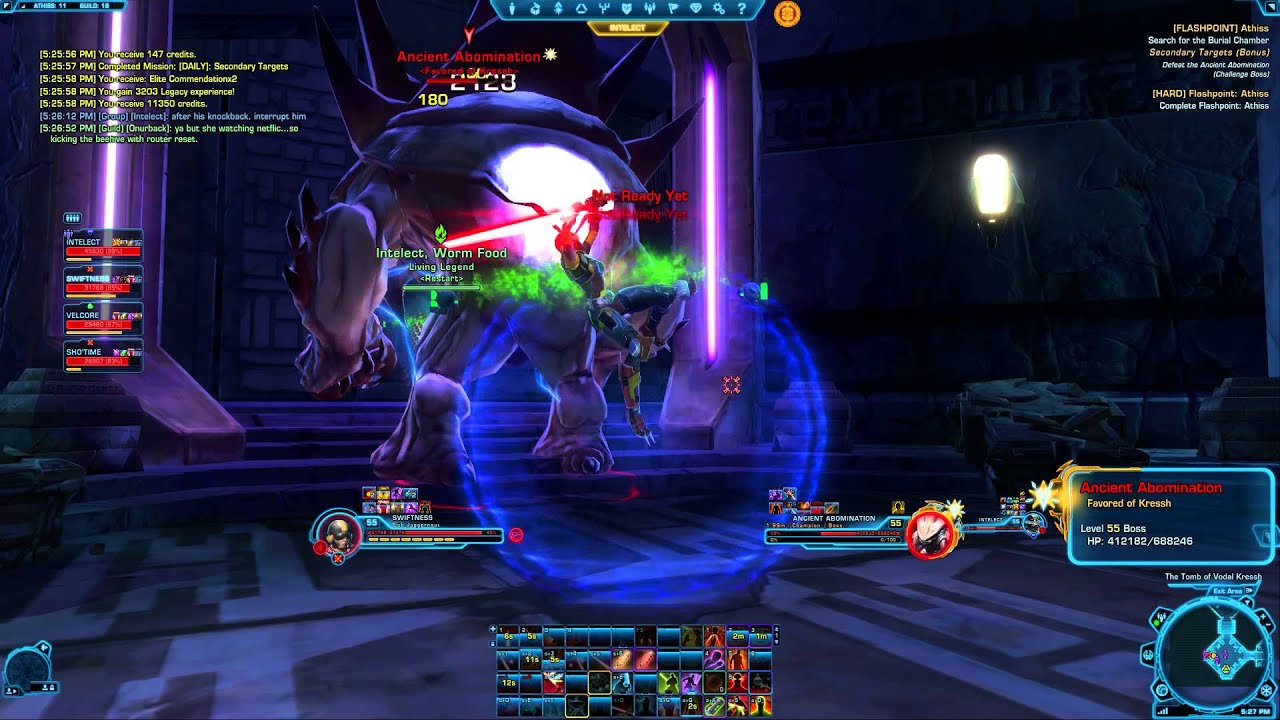 Ancient Abomination - Athiss Hard Mode - Star Wars the Old Republic