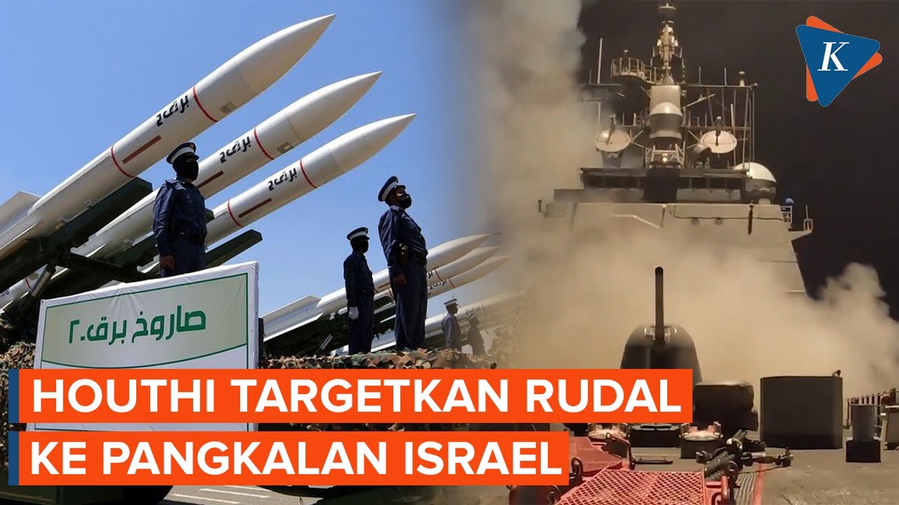 Houthi Luncurkan Rudal Sasar Pangkalan Udara Israel