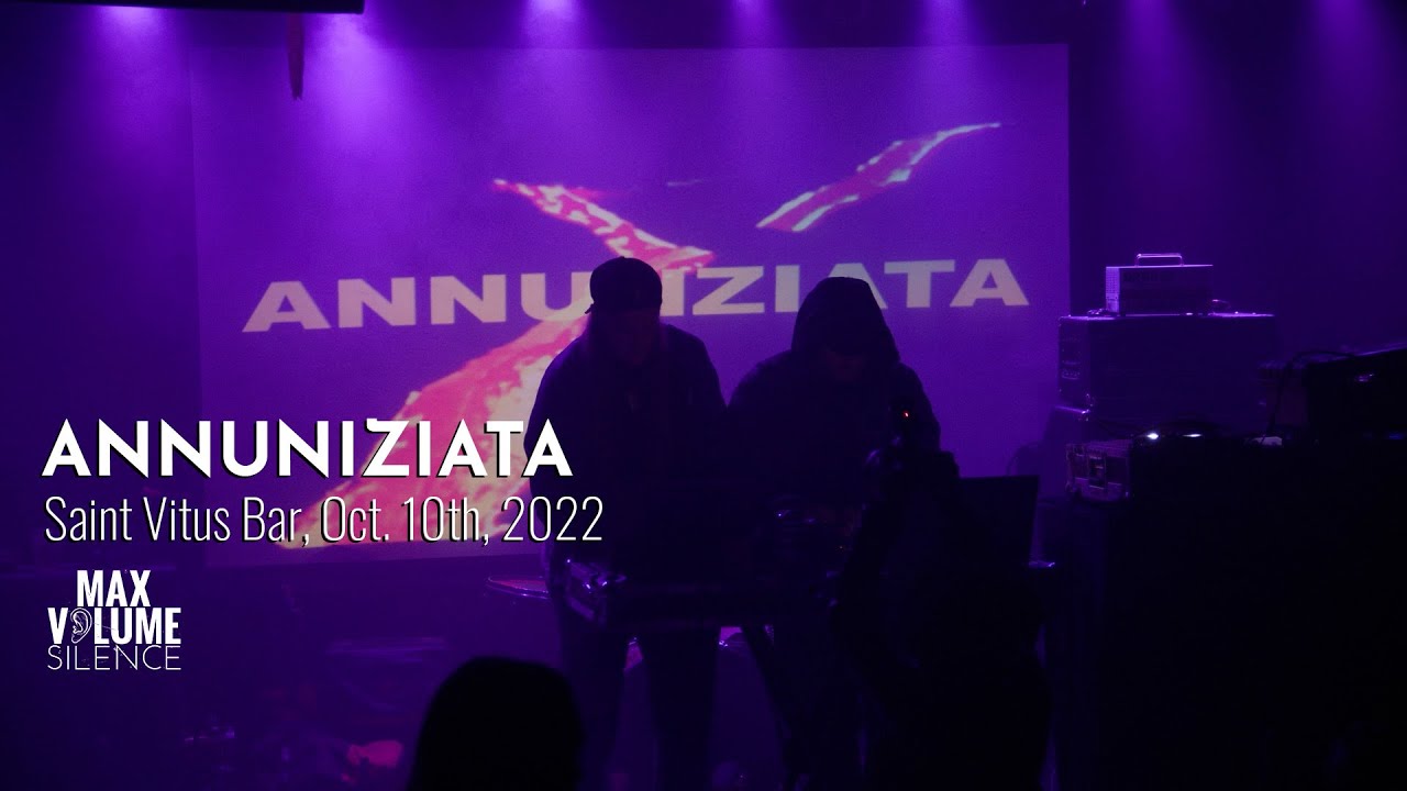ANNUNIZIATA live at Saint Vitus Bar, Oct. 10th, 2022 (FULL SET)