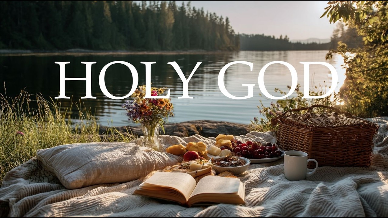 Serene Waterside Picnic Setup | Tranquil Reading Retreat