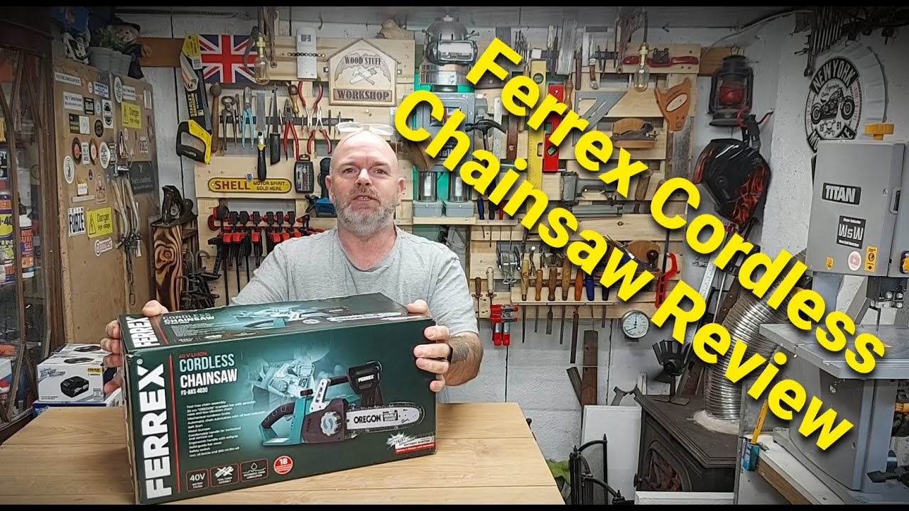 Cheap Chainsaw Review / Ferrex Budget Cordless Chainsaw Review
