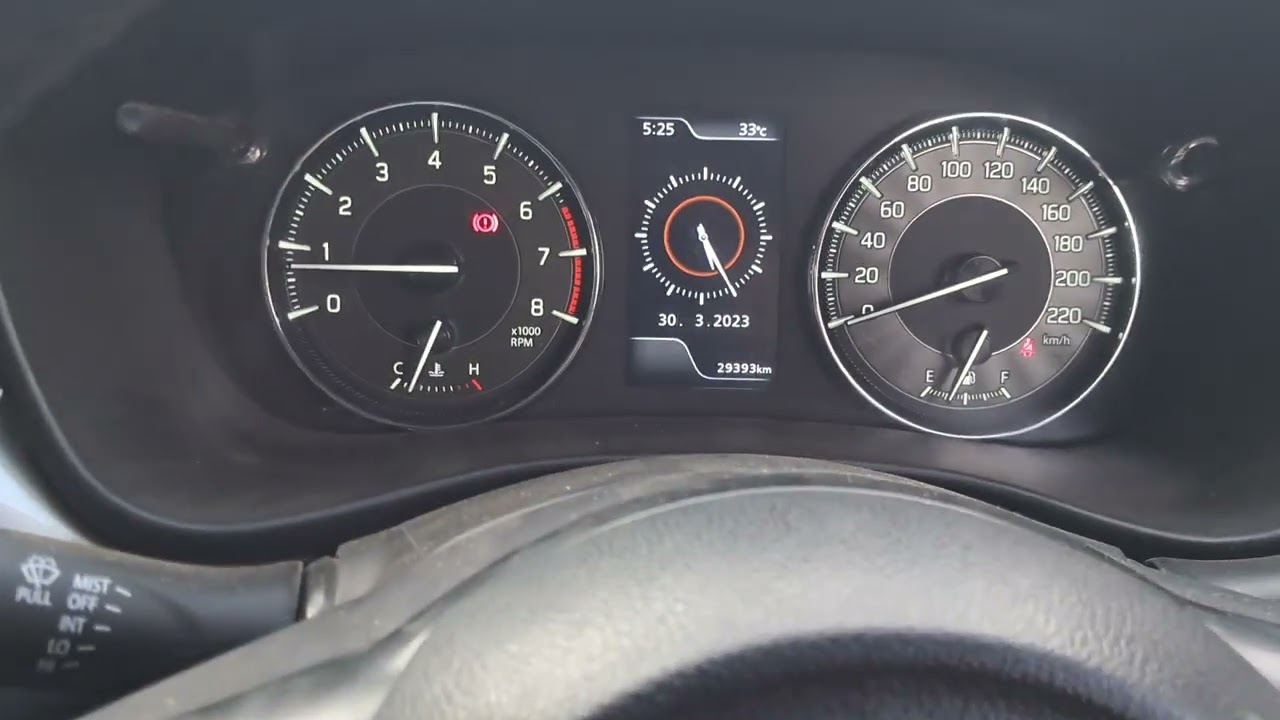 How to ON And Off HUD (Head Up Display) In New #Baleno #Grand_Vitara #Brezza Etc