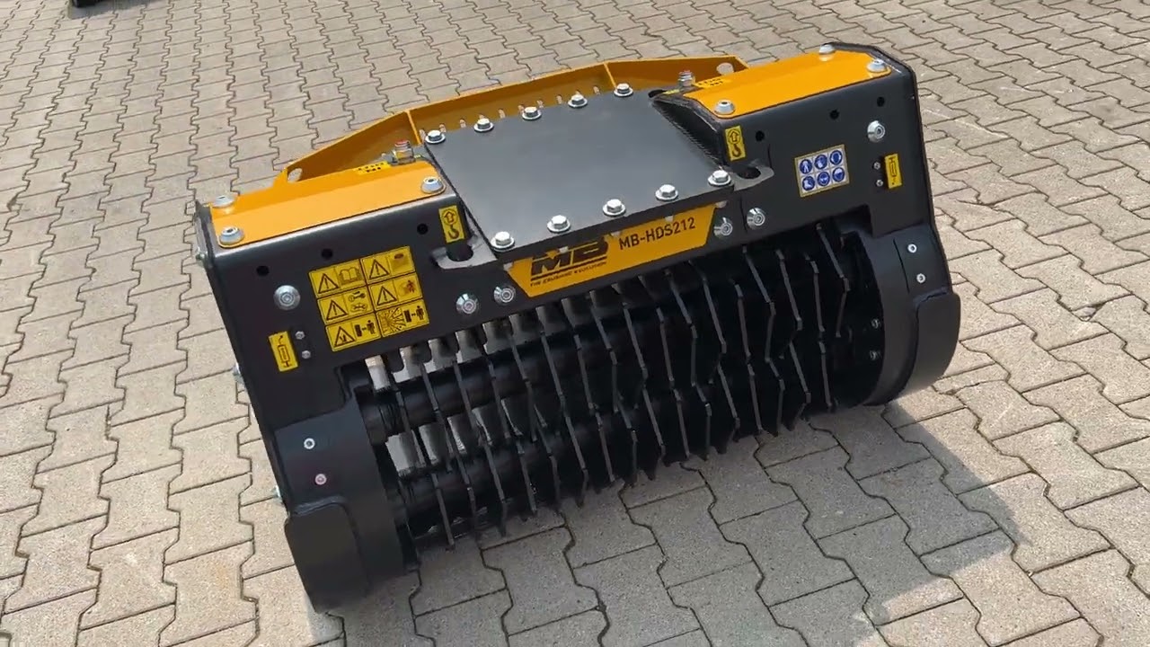 Schaufelseparator MB Crusher HDS212 ohne Aufnahme, inkl. Siebwellen-Kit