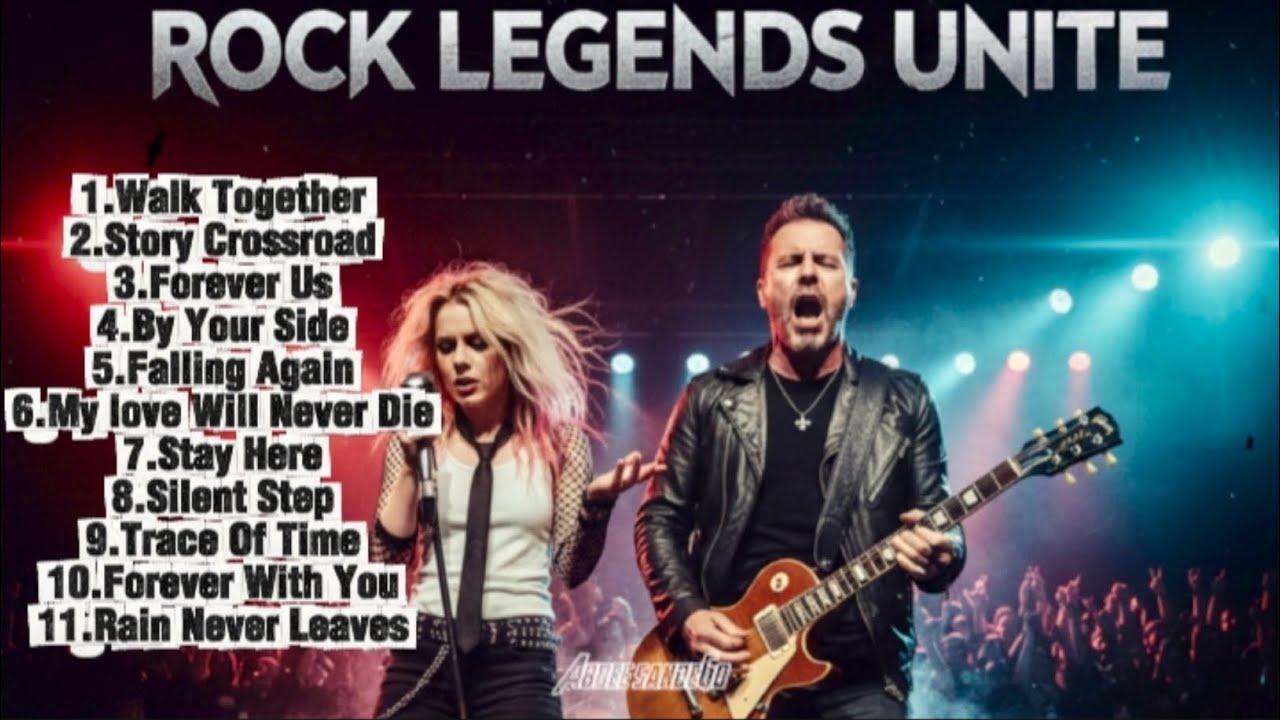 ROCK LEGENDS UNITE 🎸 | Emotional Rock Ballads (Full Album Official Audio) #newmusic 