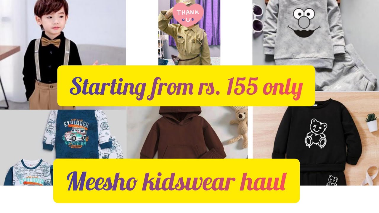 HUGE kidswear haul| under RS. 500/-| wool cloth set| partywear dress| police dress|#meesho #snapdeal
