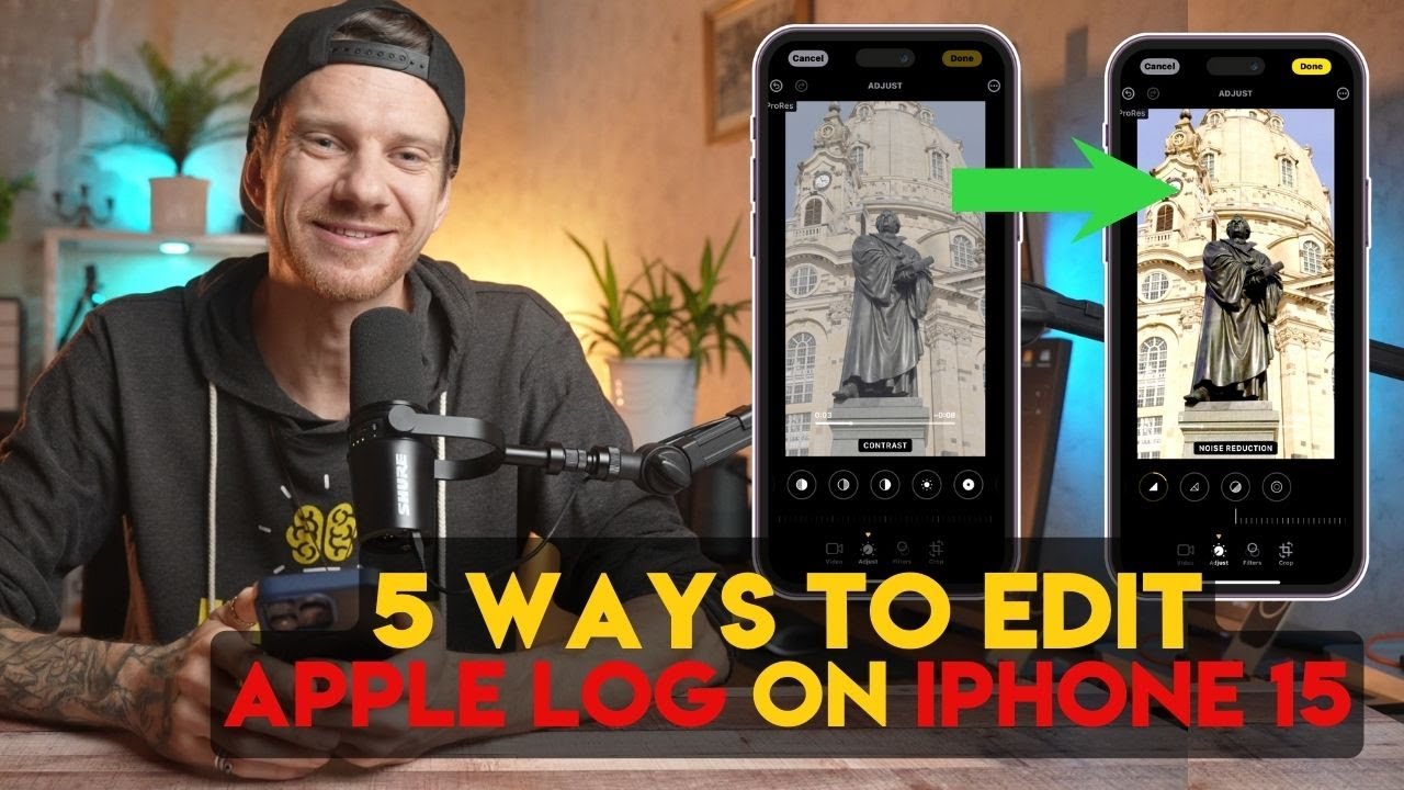 5 способов цветокоррекции в Apple Log на iPhone 15/16 Pro Max