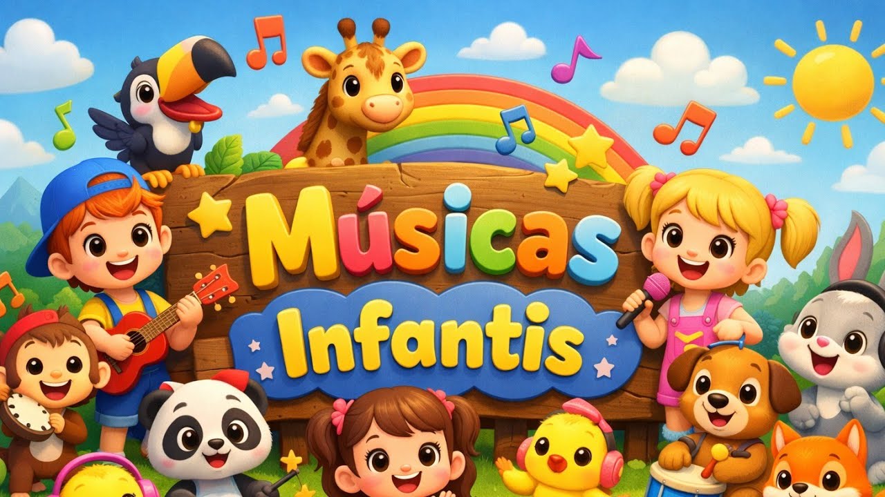 MÚSICAS INFANTIS 🎶 MÚSICAS PARA CRIANÇAS 🎶 TIA VERA E CIA 