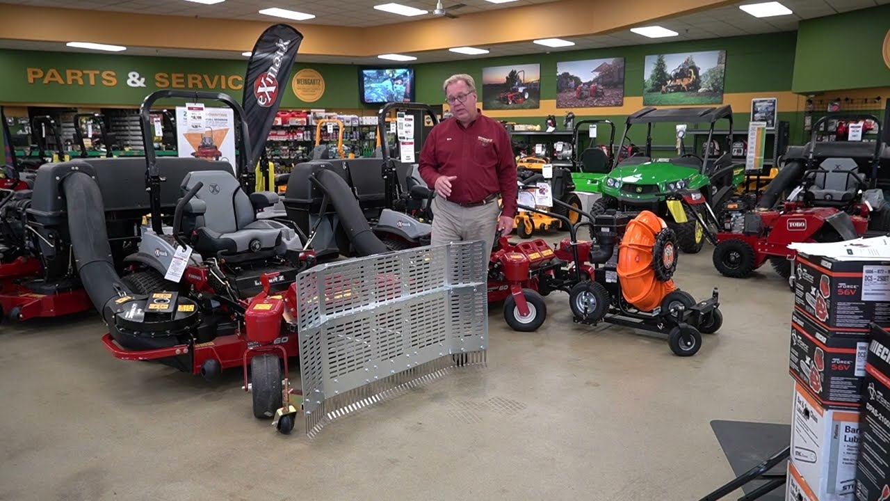 Wednesdays with Weingartz: JRCO Leaf Plow and Buggy Mount