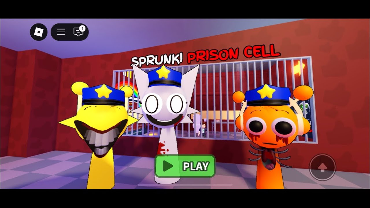 #roblox Sprunki Family Barry&rsquo;s Prison Run! (OBBY) #gaming