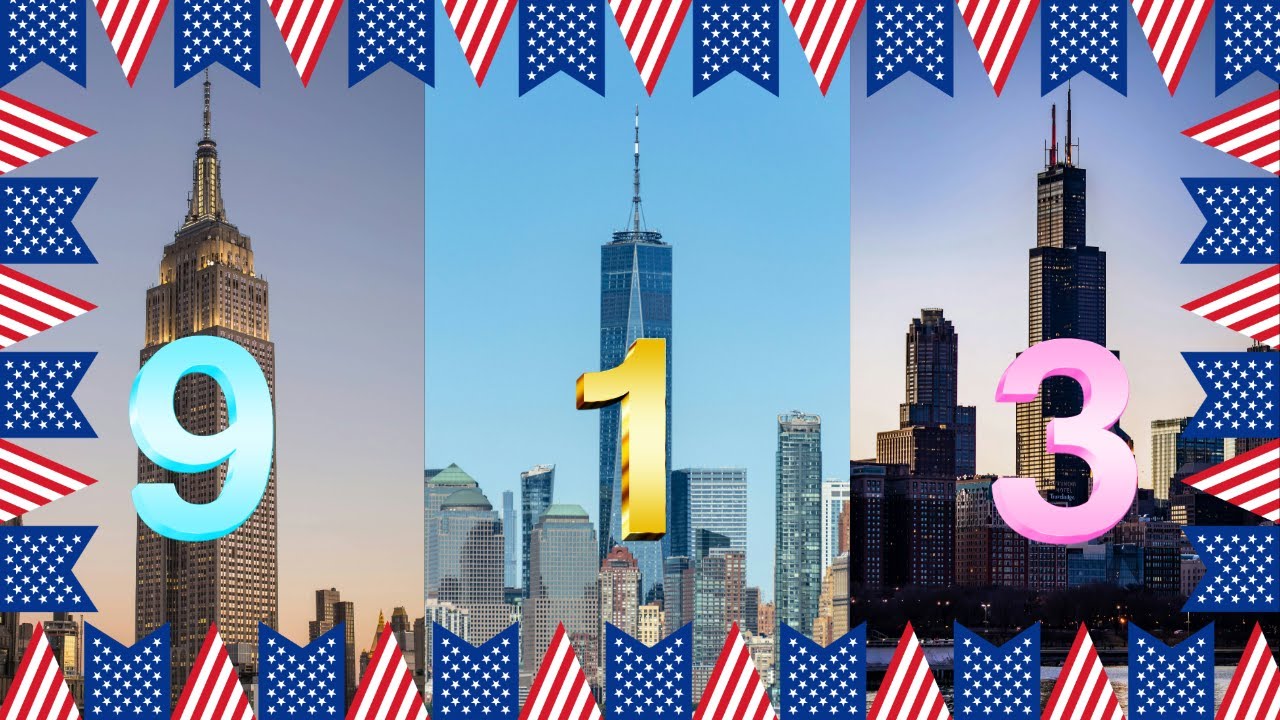 Top 100 Tallest Buildings in the United States 2025!