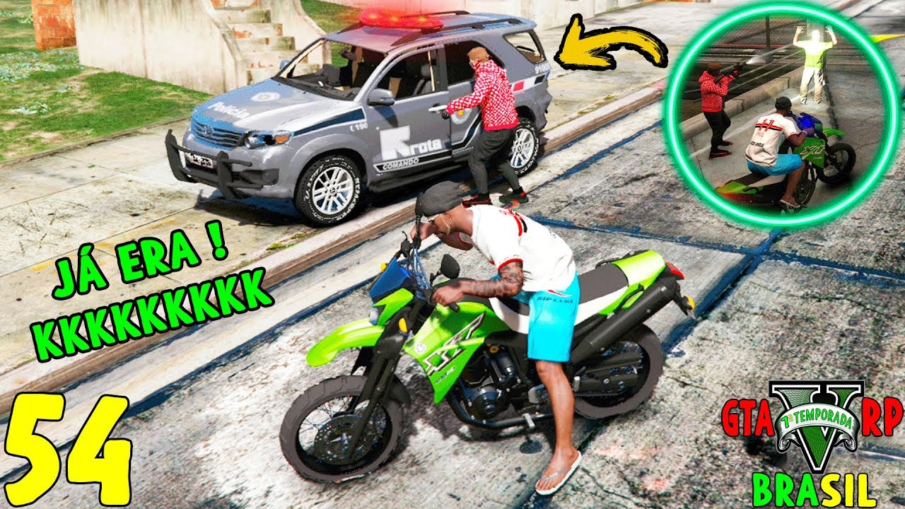 GTA 5 ROLEPLAY BRASIL - ROTA INVADIU FAVELA !! *deu ruim!* - (7ª TEMPORADA EP 54)