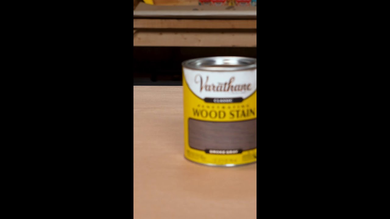 Discover our Classic Wood Stain in the color Smoke Gray on 6 different wood species🪵