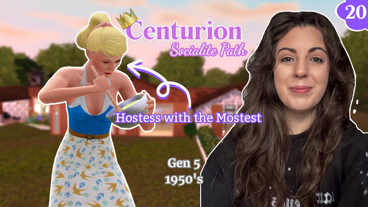 This Legacy has the PERFECT vibes 🪷 Gen. 5 Part 2 💖 1950s ✨ Sims 3 Centurion Challenge