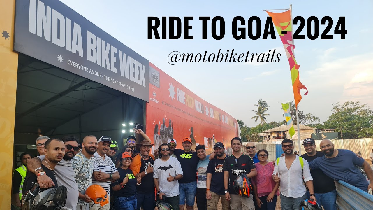 India Bike Week IBW 2024 - Ride to Goa - motobiketrails