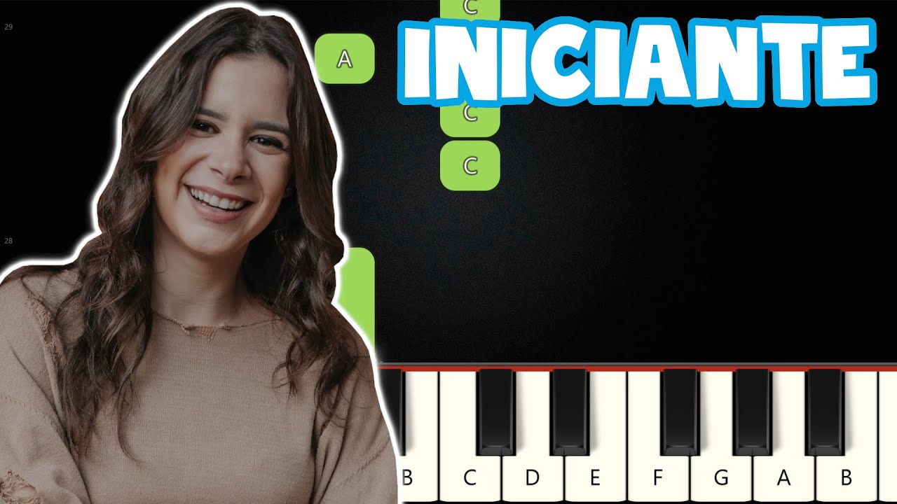 Liberta-me De Mim - Luma Elpidio | Piano e Teclado Iniciante Nível | Fácil Tutorial