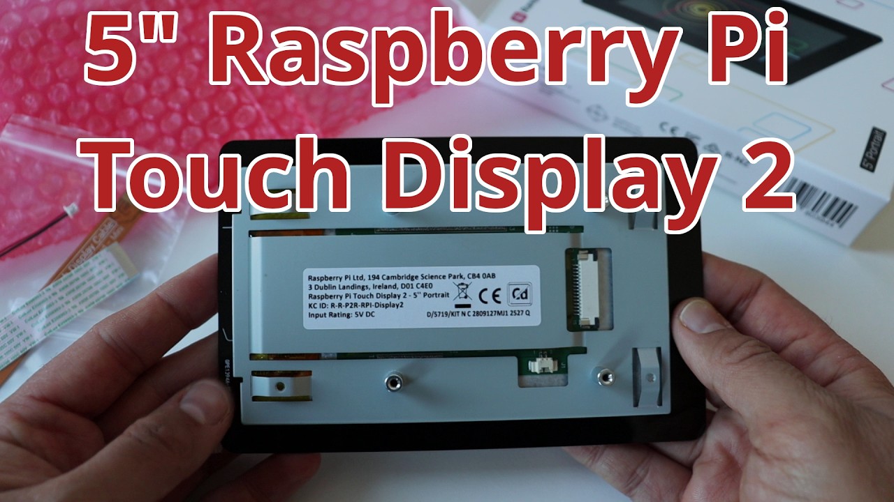 5-дюймовый сенсорный дисплей Raspberry Pi 2: руководство по настройке и конфигурированию Raspberr...