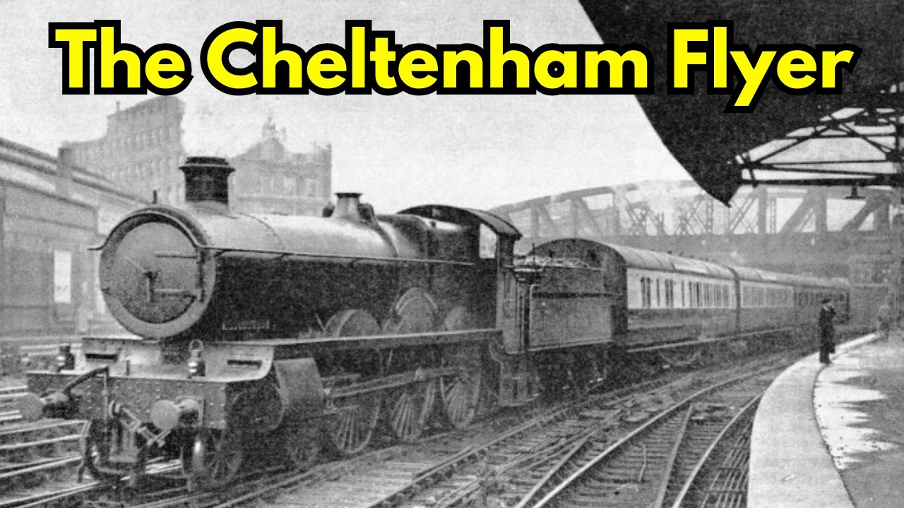 The Cheltenham Flyer - Was This the World’s Fastest Train in the 1930s? #cheltenham #flyer #fyp