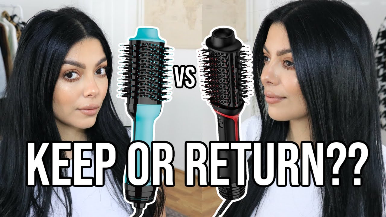 Revlon One Step Styler Plus Review + Tutorial | WHICH ONE IS BETTER??