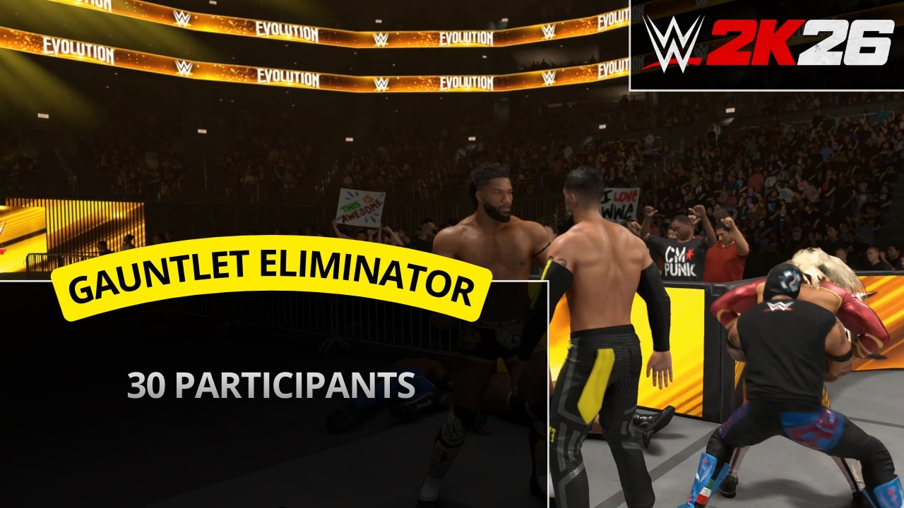 WWE 2K26 – 30-Man Gauntlet Eliminator Match (#3)