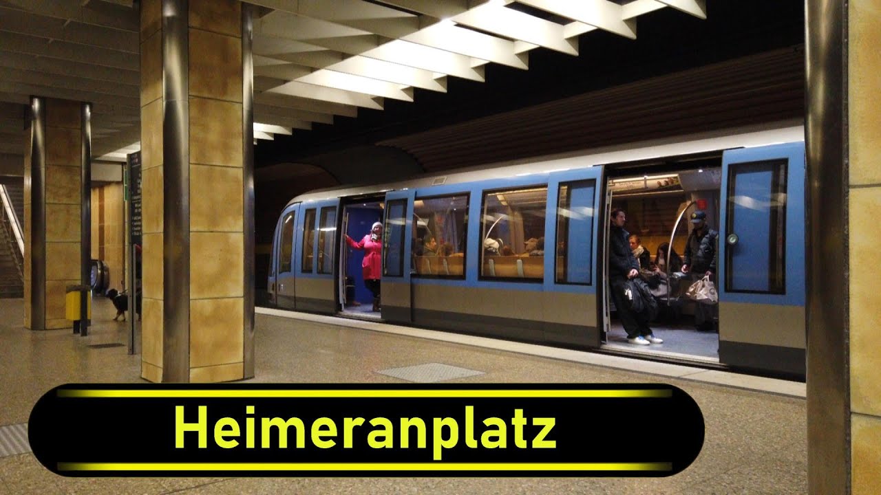 U-Bahn Station Heimeranplatz - Munich 🇩🇪 - Walkthrough 🚶