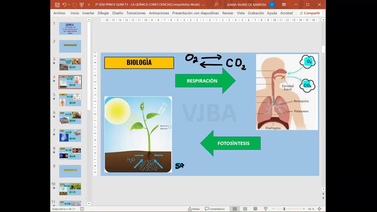 3º SEM T3 VACACIONAL PRIM II QUIM-LA QUÌMICA COMO CIENCIA.