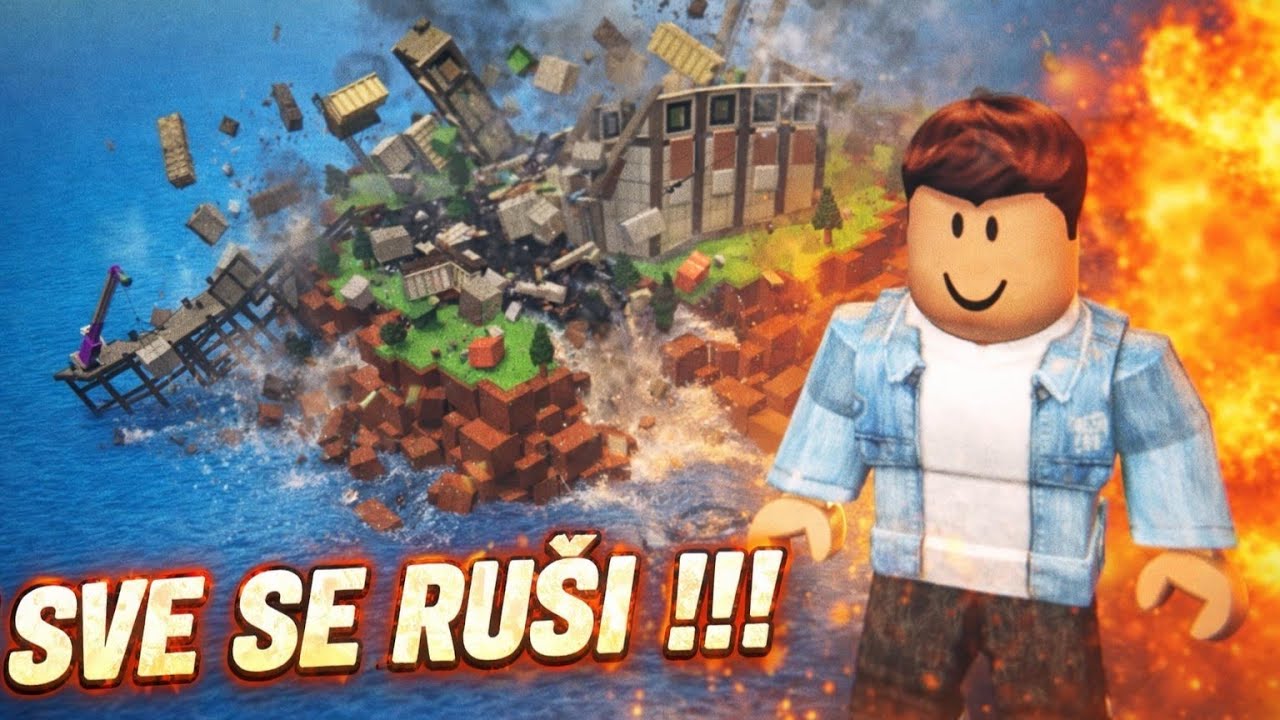 KATASTROFA JE POCELA 😱[Natural Disaster Survival] Roblox