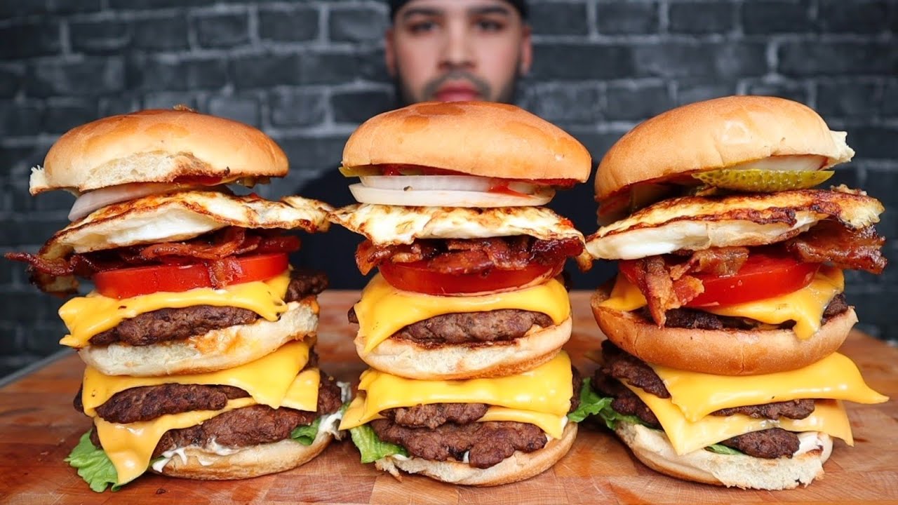 THE ASMR BRO BURGER MUKBANG