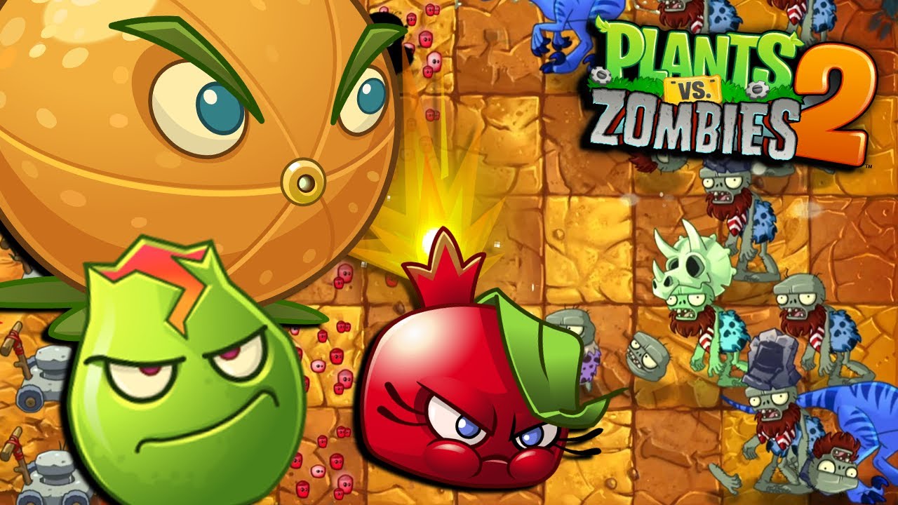 EQUIPO DE FRUTAS DELICIOSAS - Plants vs Zombies 2