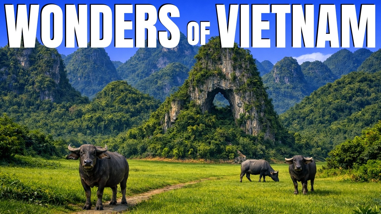 Wonders of Vietnam 4K | Epic Landscapes, Hidden Gems & Cityscapes
