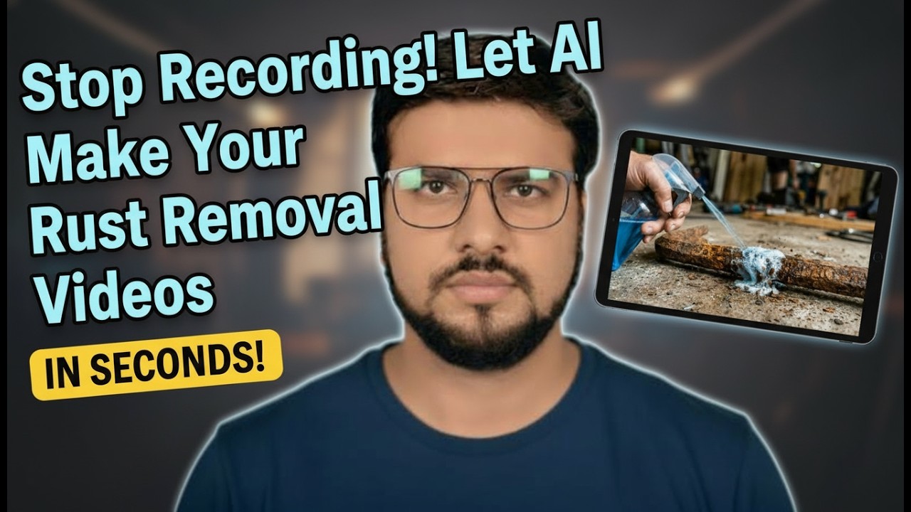 Stop Recording! Let AI Make Your Rust Removal Videos