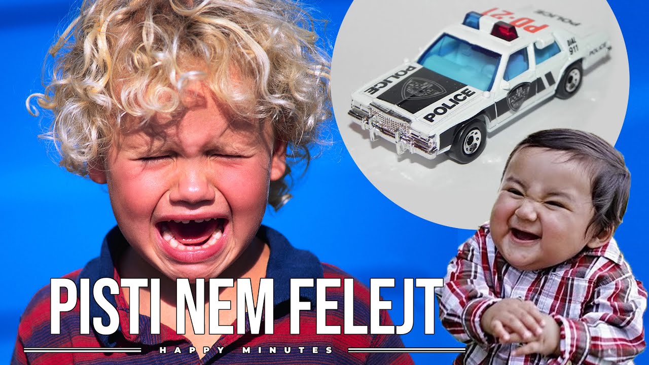 Pisti NEM felejt 🚓🤬 | Happy Minutes