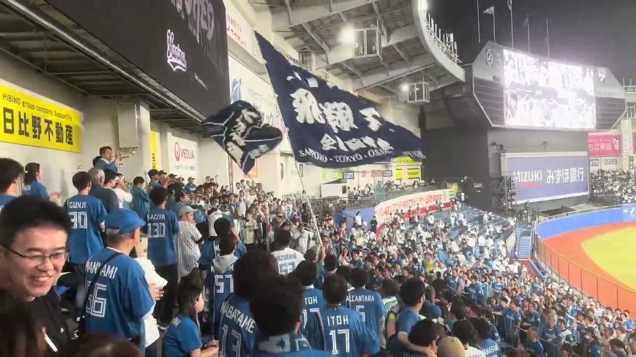 【日本ハム】【二次会】ファイターズ全選手応援歌メドレー（2024年関東最終戦）