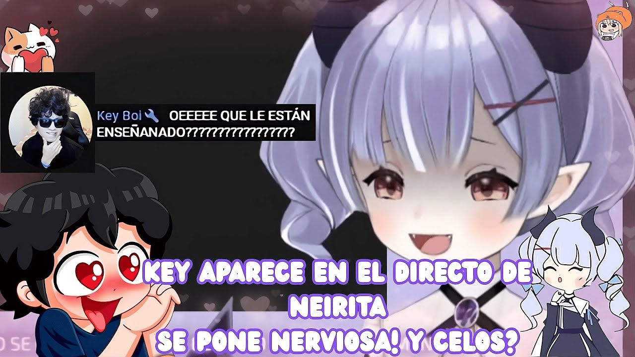 Key Aparece en el Directo de Neirita y la Pone Nerviosa!💖 Amor y Celos?