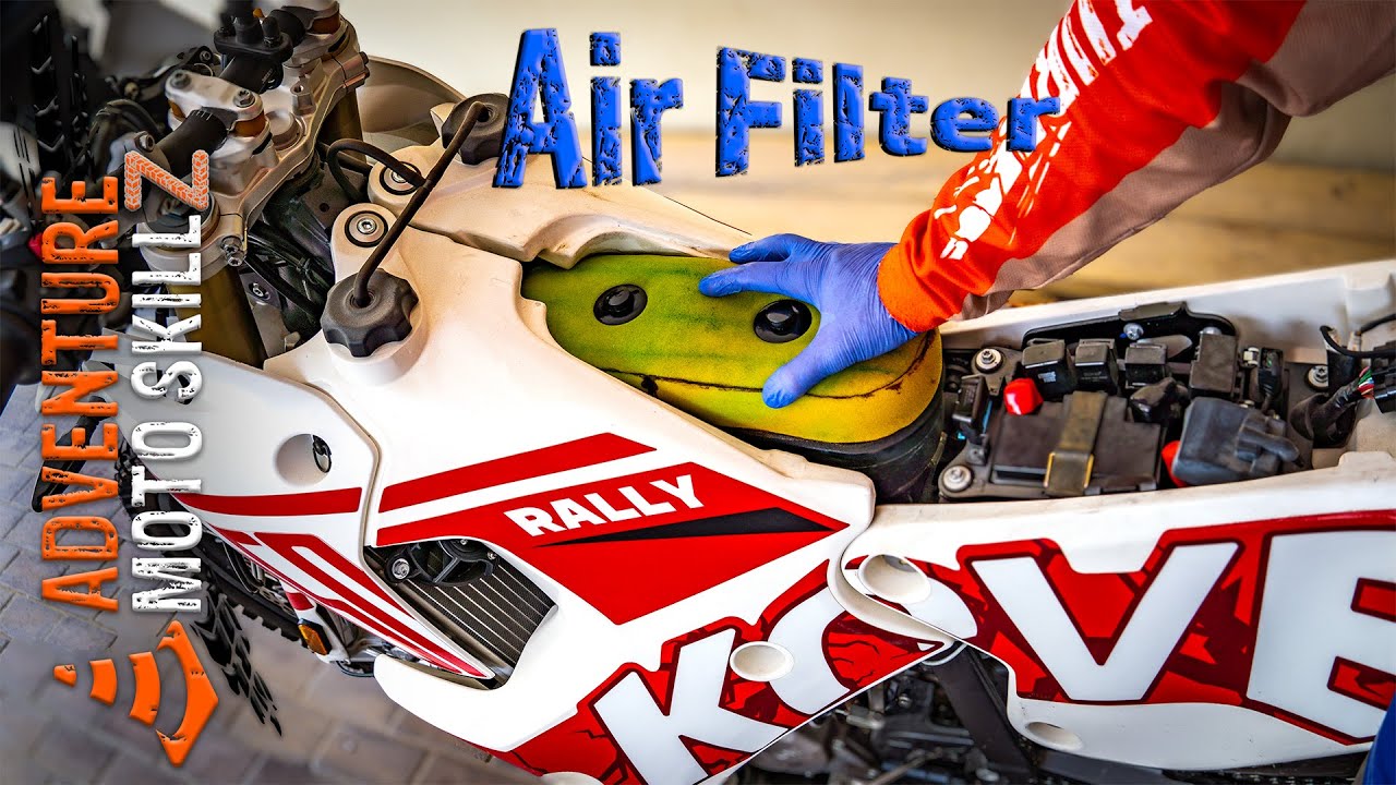 Kove 450 Rally Air Filter Removal - Replacement - Reinstall