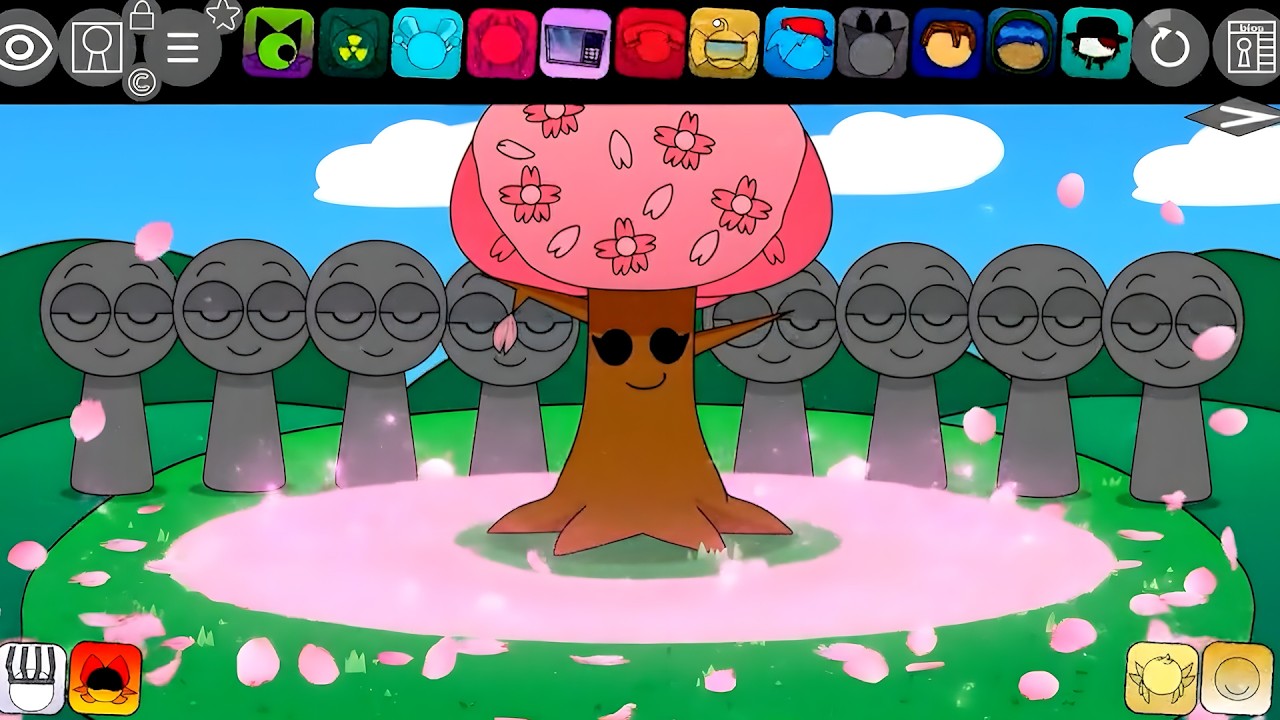 Sprunki Pyramixed NEW Reactions & Animations | Normal Version