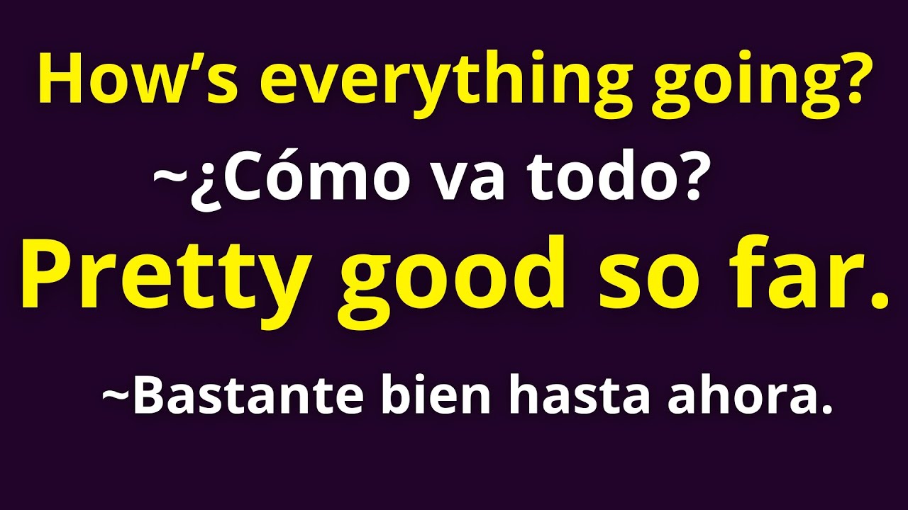 Si aprende esta conversaciòn domina el inglés en 5 días 